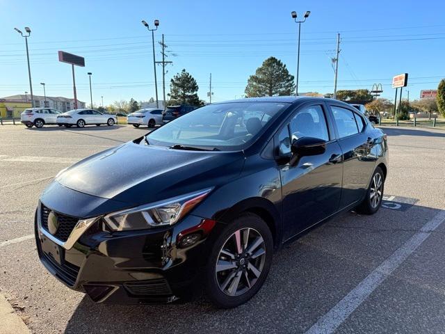 used 2021 Nissan Versa car, priced at $16,998