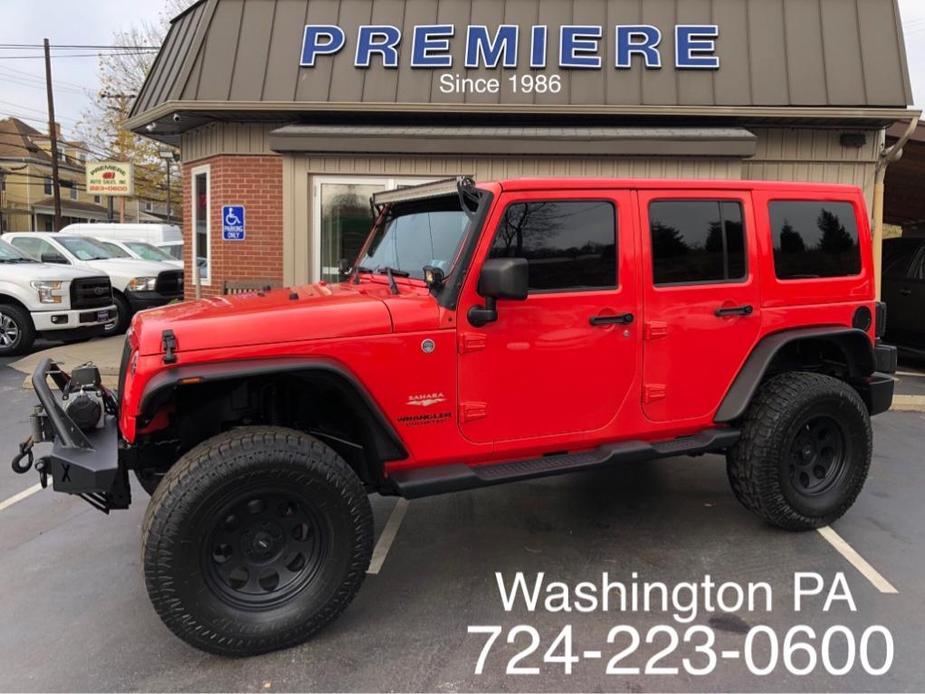 used 2013 Jeep Wrangler Unlimited car, priced at $17,754