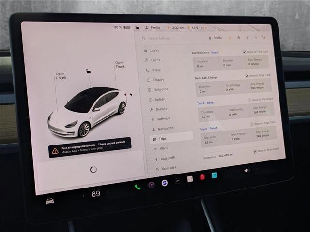 used 2019 Tesla Model 3 car, priced at $17,450