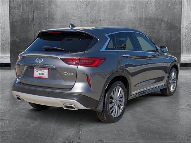 new 2025 INFINITI QX50 car, priced at $47,120