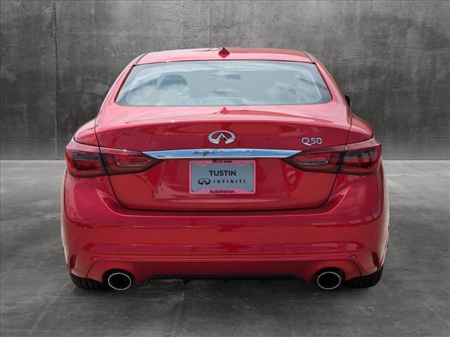 new 2024 INFINITI Q50 car, priced at $43,782