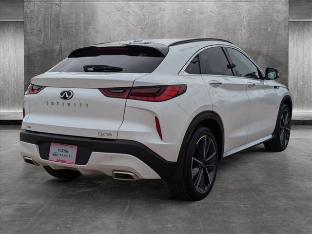 new 2025 INFINITI QX55 car, priced at $50,874