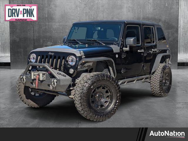 used 2017 Jeep Wrangler Unlimited car, priced at $20,999