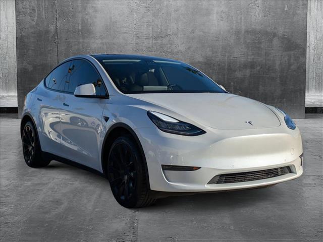 used 2021 Tesla Model Y car, priced at $28,999