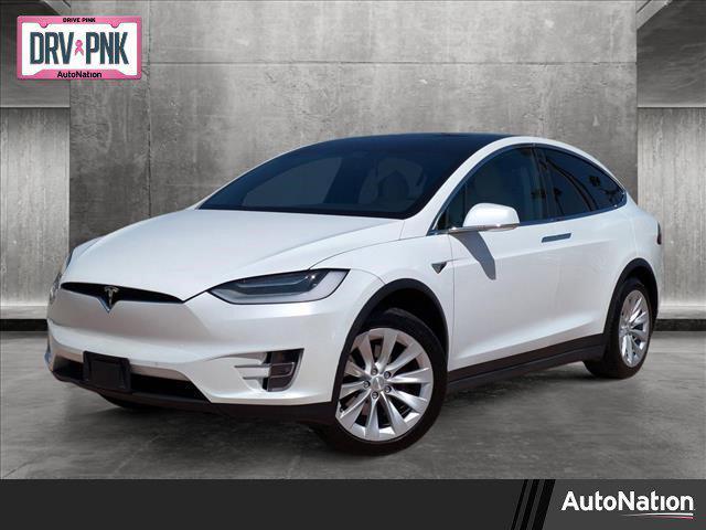 used 2020 Tesla Model X car, priced at $43,966