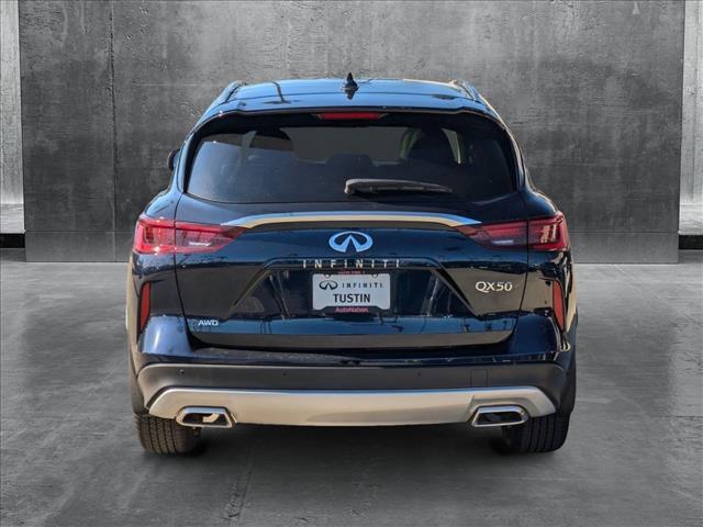 new 2025 INFINITI QX50 car, priced at $46,454