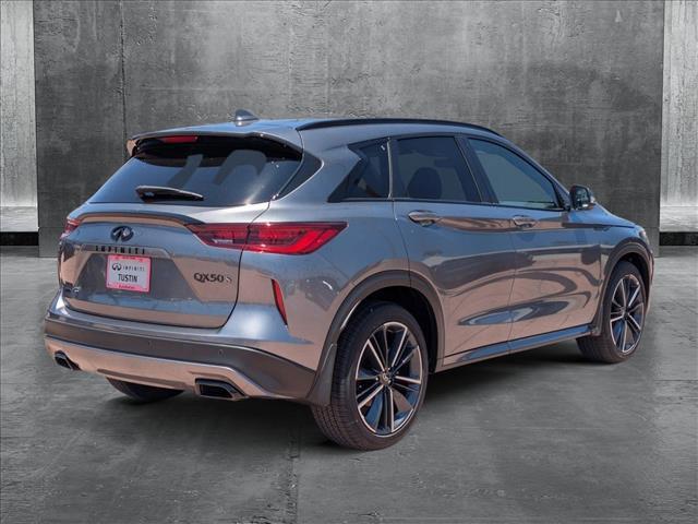 new 2025 INFINITI QX50 car, priced at $47,242