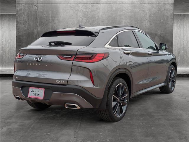 new 2025 INFINITI QX55 car, priced at $50,019