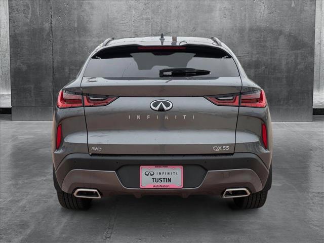 new 2025 INFINITI QX55 car, priced at $50,019