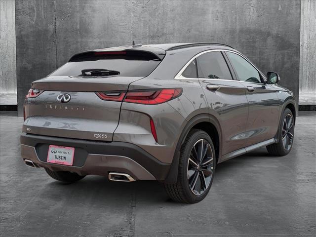 new 2025 INFINITI QX55 car, priced at $50,019