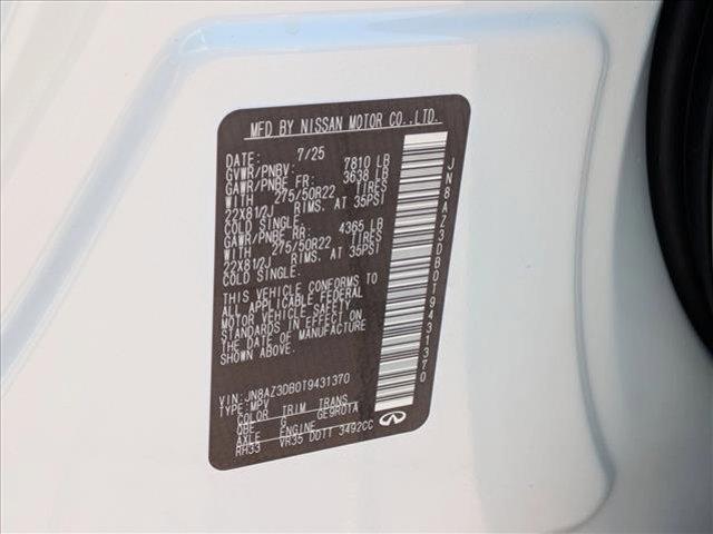 new 2026 INFINITI QX80 car, priced at $106,525