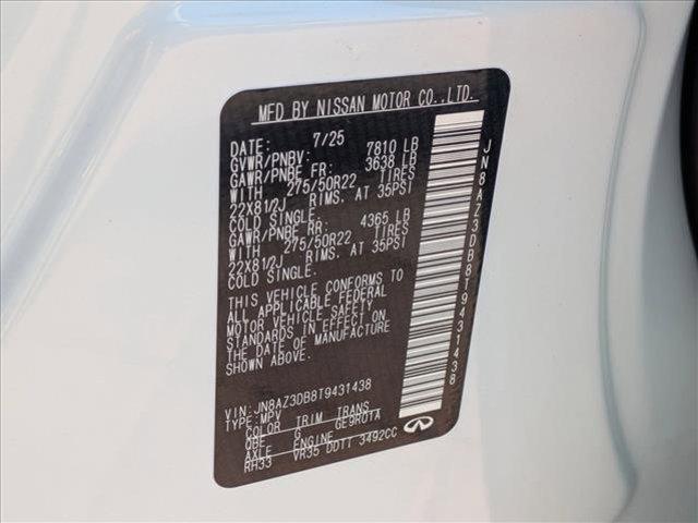 new 2026 INFINITI QX80 car, priced at $106,825