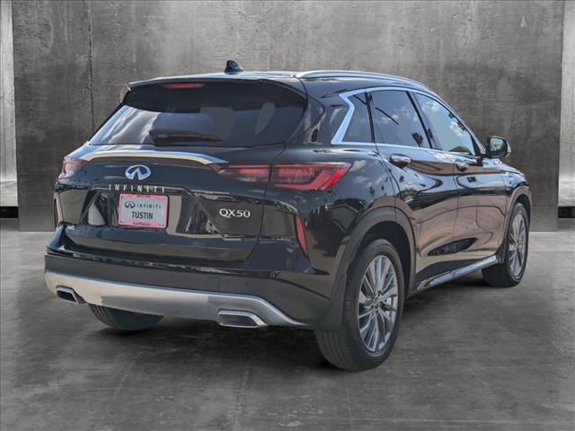 new 2025 INFINITI QX50 car, priced at $49,270