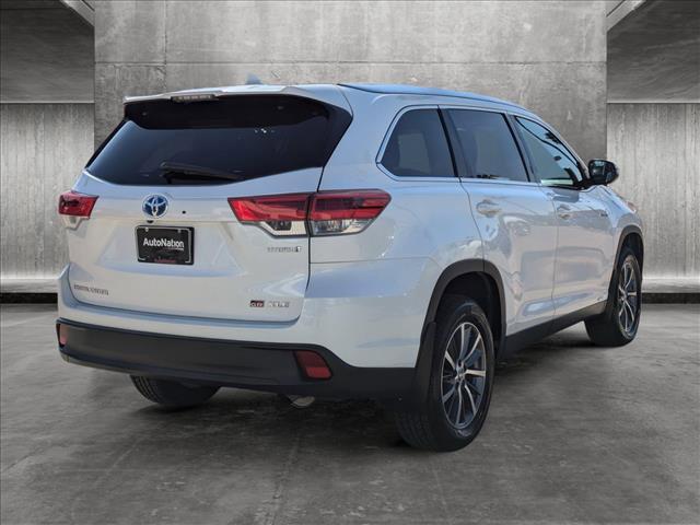 used 2019 Toyota Highlander Hybrid car, priced at $28,441