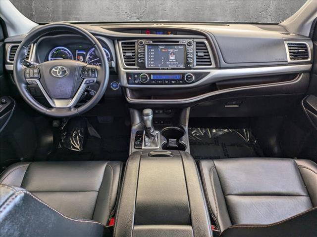 used 2019 Toyota Highlander Hybrid car, priced at $28,441