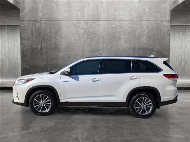 used 2019 Toyota Highlander Hybrid car, priced at $28,441