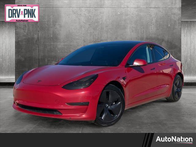 used 2018 Tesla Model 3 car, priced at $16,999