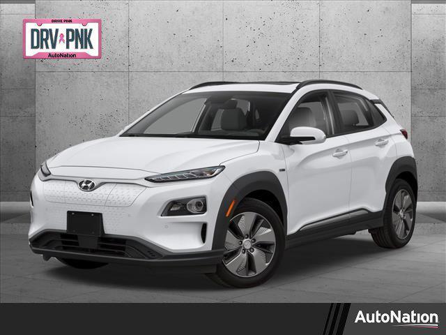 used 2021 Hyundai Kona EV car, priced at $19,991