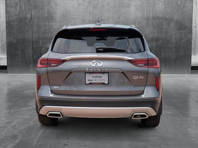 new 2025 INFINITI QX50 car, priced at $43,942