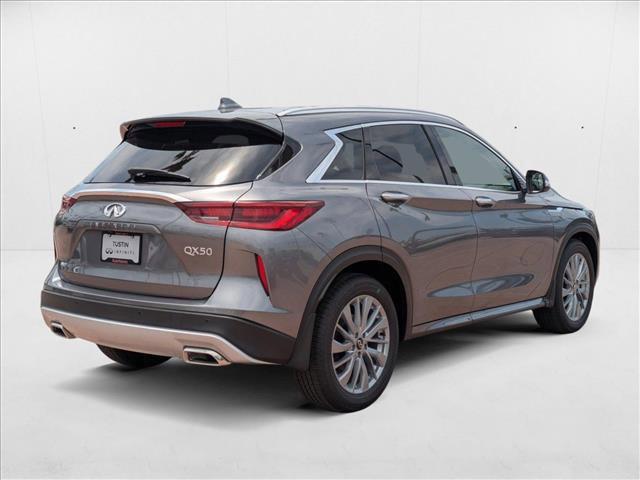 new 2025 INFINITI QX50 car, priced at $43,942