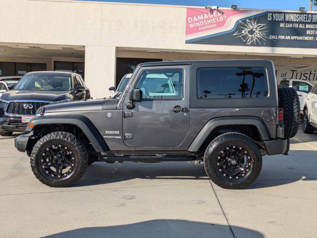 used 2018 Jeep Wrangler JK car, priced at $24,524