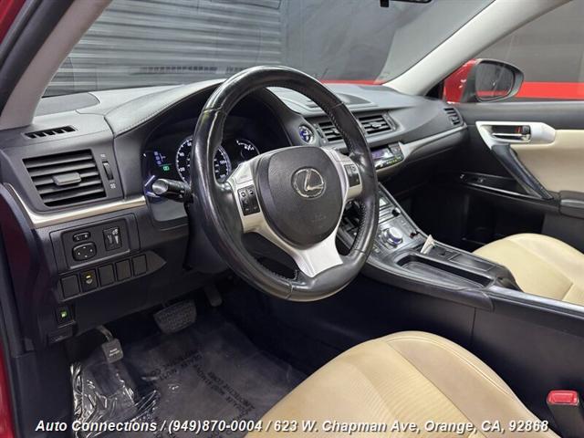 used 2012 Lexus CT 200h car, priced at $10,997