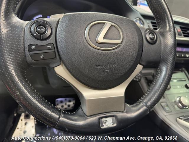 used 2015 Lexus CT 200h car, priced at $12,997