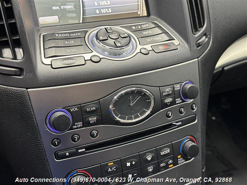 used 2013 INFINITI G37 car, priced at $11,797