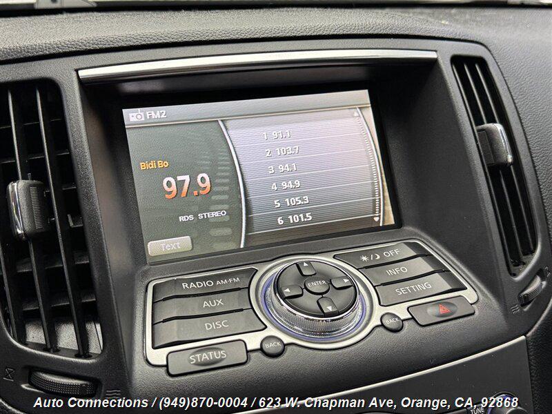 used 2013 INFINITI G37 car, priced at $11,797