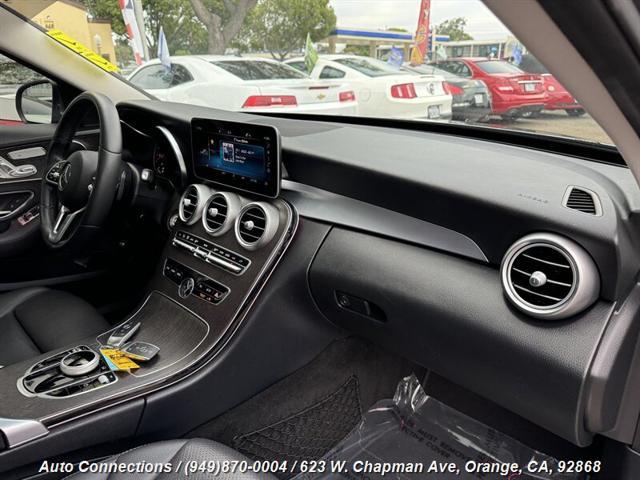 used 2019 Mercedes-Benz C-Class car, priced at $16,997