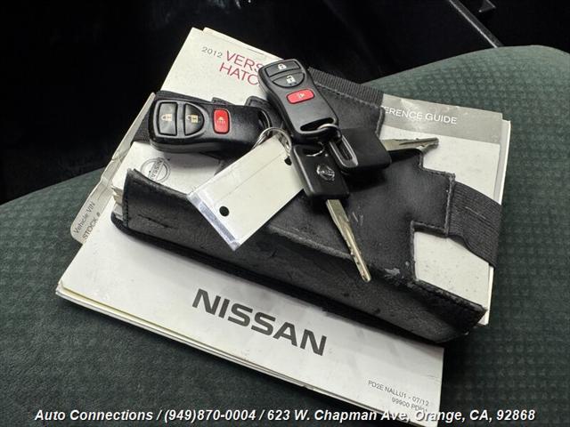 used 2012 Nissan Versa car, priced at $4,997