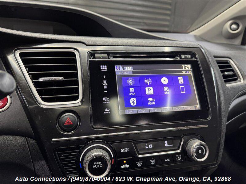 used 2015 Honda Civic car, priced at $9,997