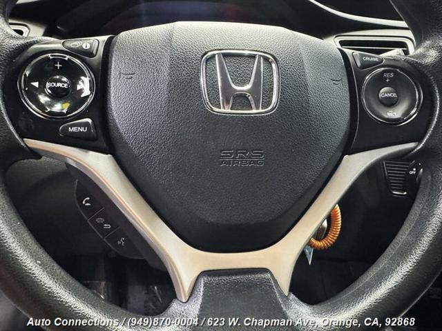 used 2015 Honda Civic car, priced at $11,497