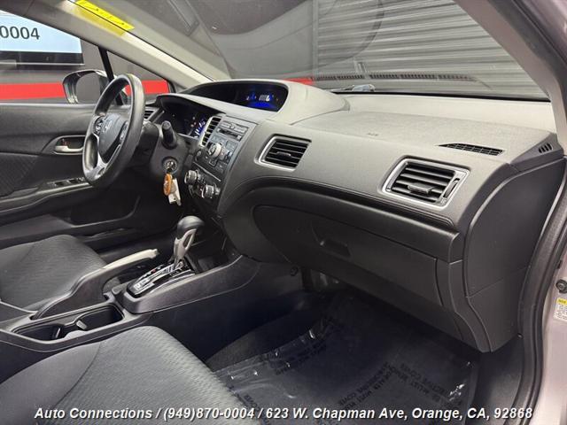 used 2015 Honda Civic car, priced at $11,497