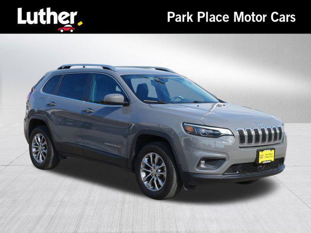 used 2021 Jeep Cherokee car, priced at $17,498