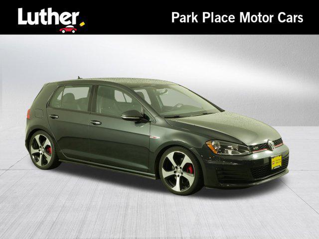 used 2017 Volkswagen Golf GTI car, priced at $17,498