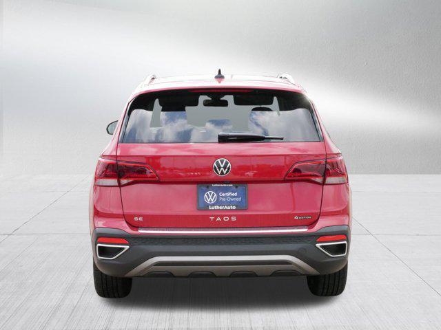 used 2022 Volkswagen Taos car, priced at $22,998