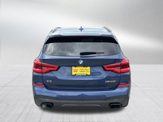 used 2021 BMW X3 car, priced at $38,498