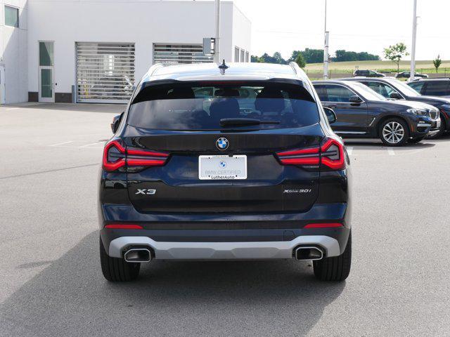 used 2023 BMW X3 car, priced at $37,998