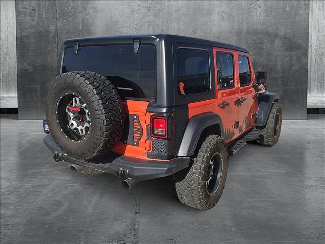 used 2018 Jeep Wrangler Unlimited car, priced at $26,013