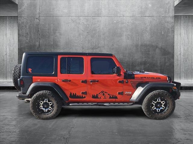 used 2018 Jeep Wrangler Unlimited car, priced at $26,013