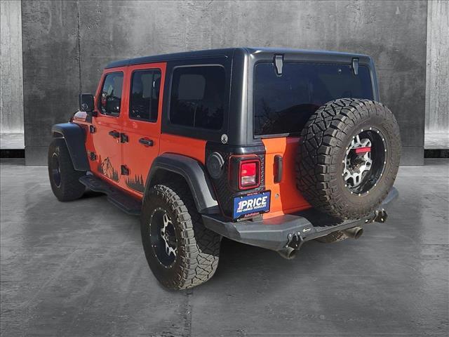 used 2018 Jeep Wrangler Unlimited car, priced at $26,013