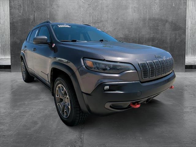 used 2021 Jeep Cherokee car, priced at $17,947