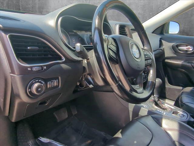 used 2021 Jeep Cherokee car, priced at $17,947