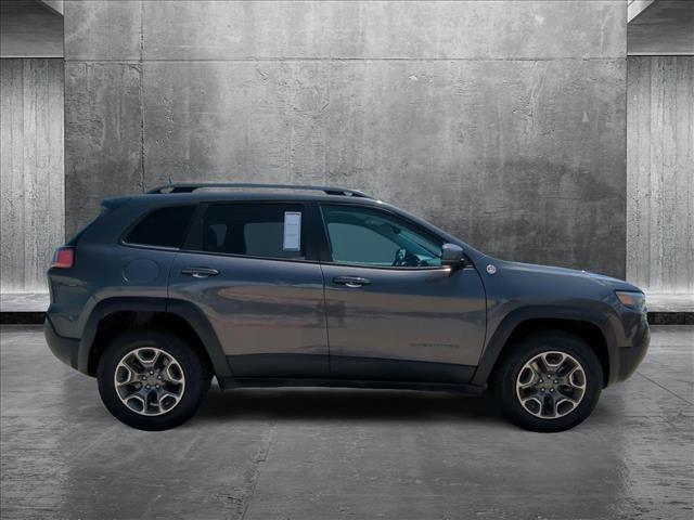 used 2021 Jeep Cherokee car, priced at $17,947
