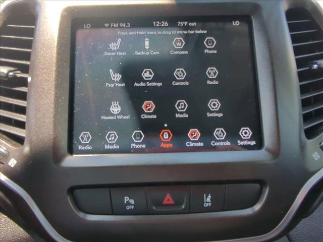 used 2021 Jeep Cherokee car, priced at $17,947