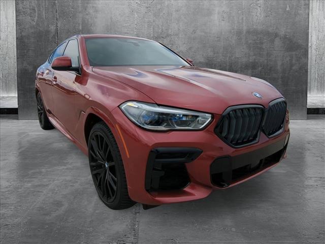 used 2022 BMW X6 car, priced at $55,043