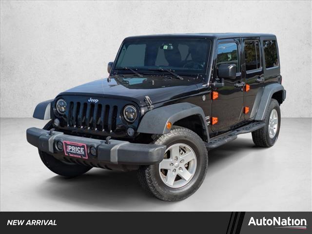 used 2017 Jeep Wrangler Unlimited car, priced at $18,798