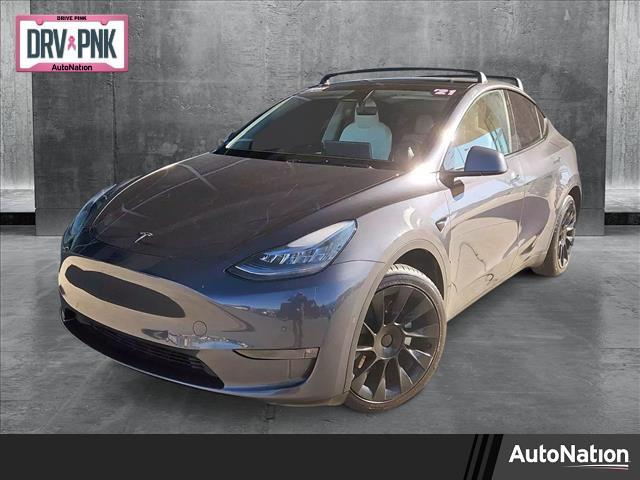 used 2021 Tesla Model Y car, priced at $27,452