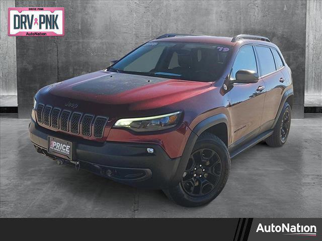 used 2019 Jeep Cherokee car, priced at $18,692